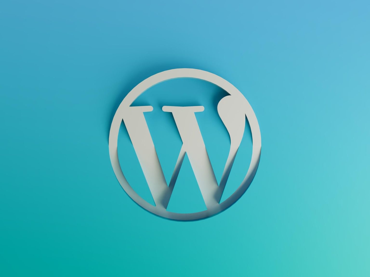 WordPress : illustration d'un tableau de bord WordPress sur un écran d'ordinateur