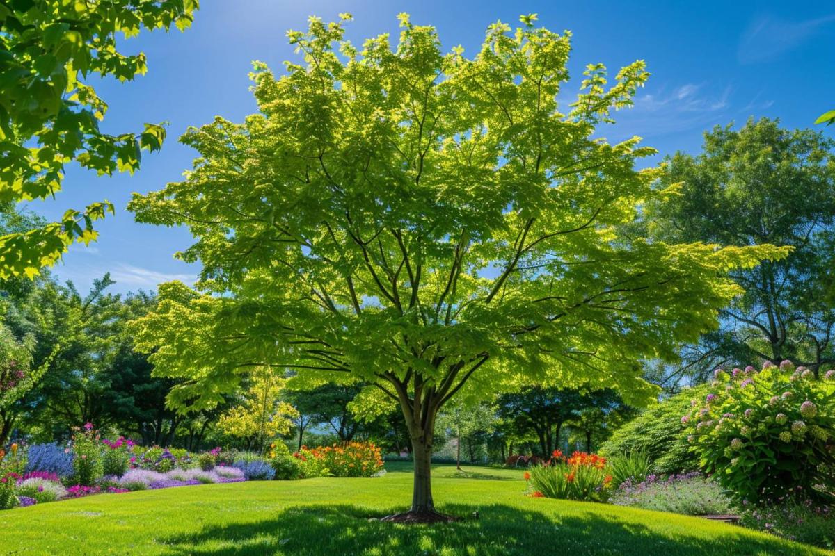 laurier du Portugal : arbuste vert avec feuillage dense offrant de l'ombre