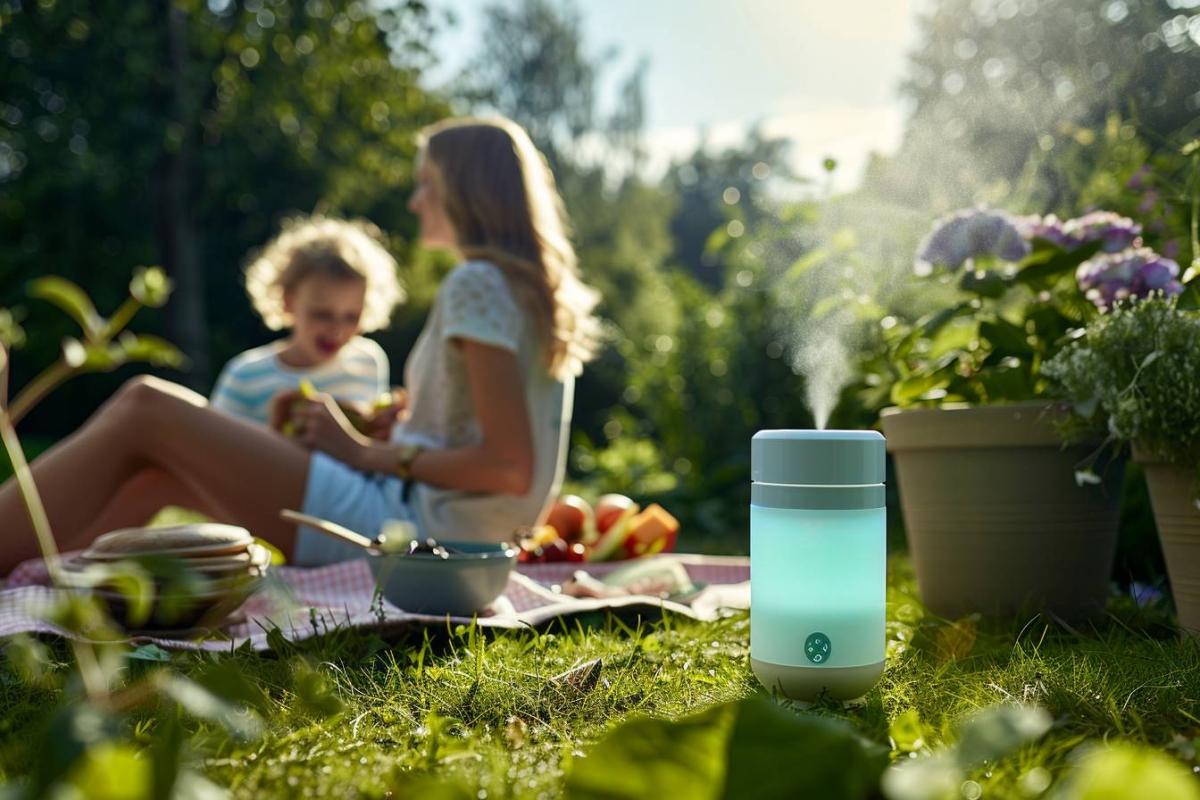 rideau anti-moustique : rideau LILL transparent installé pour bloquer les moustiques