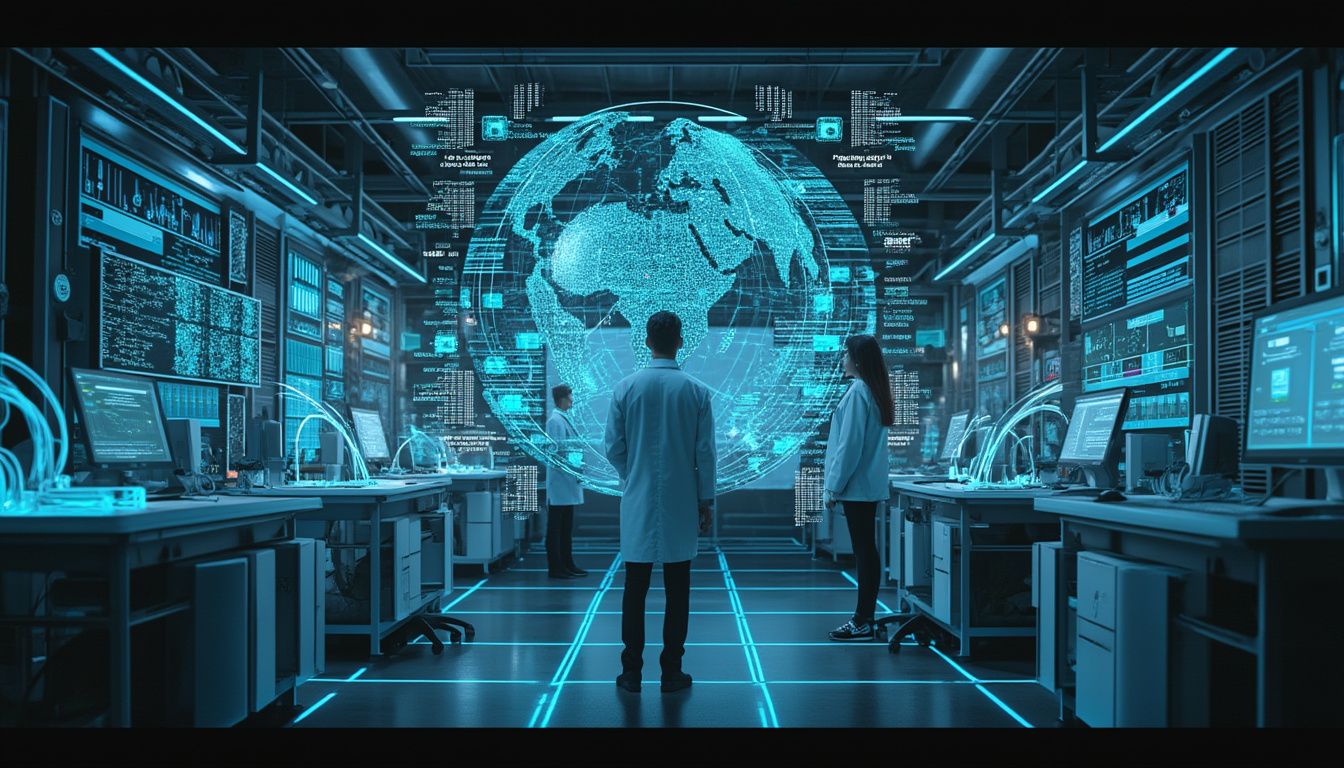 physique quantique : illustration des concepts de téléportation et d'ordinateurs quantiques