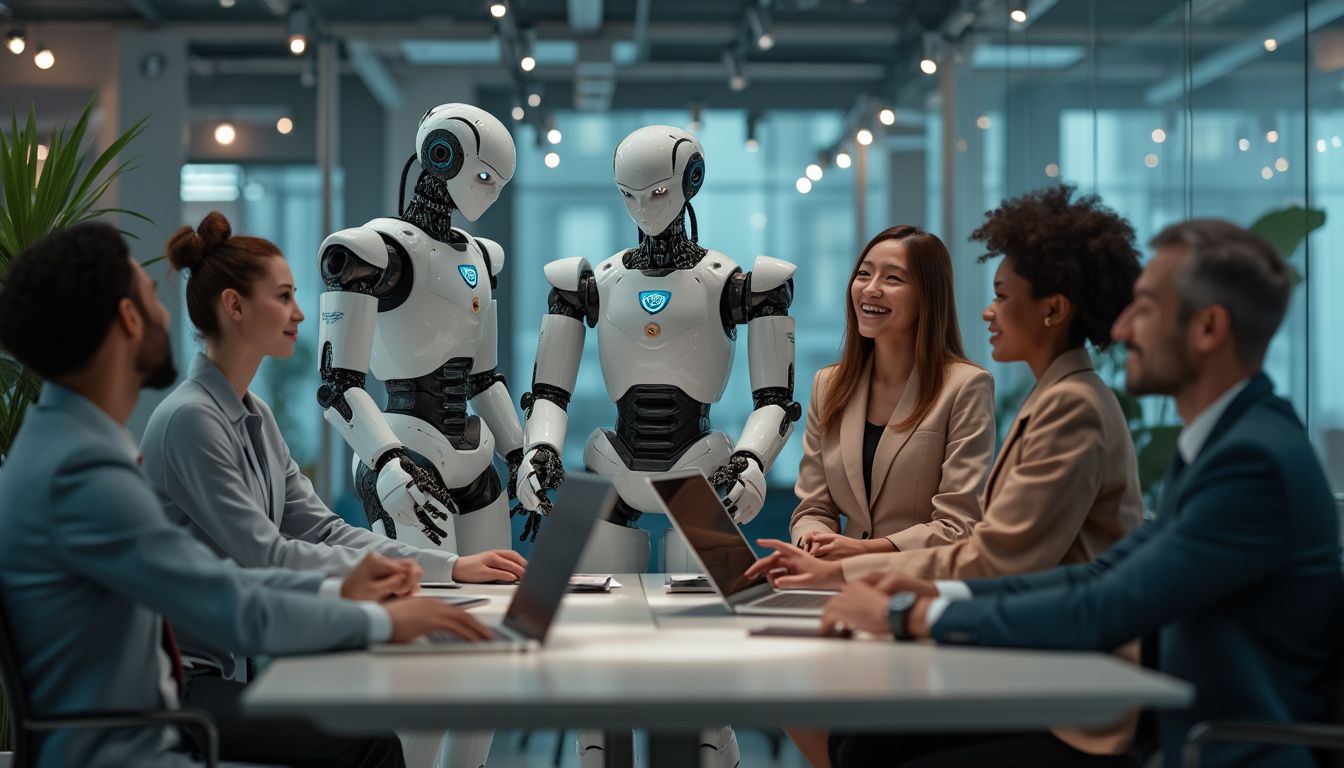 intelligence artificielle : interface numérique représentant l'essor de l'IA dans le marché du travail