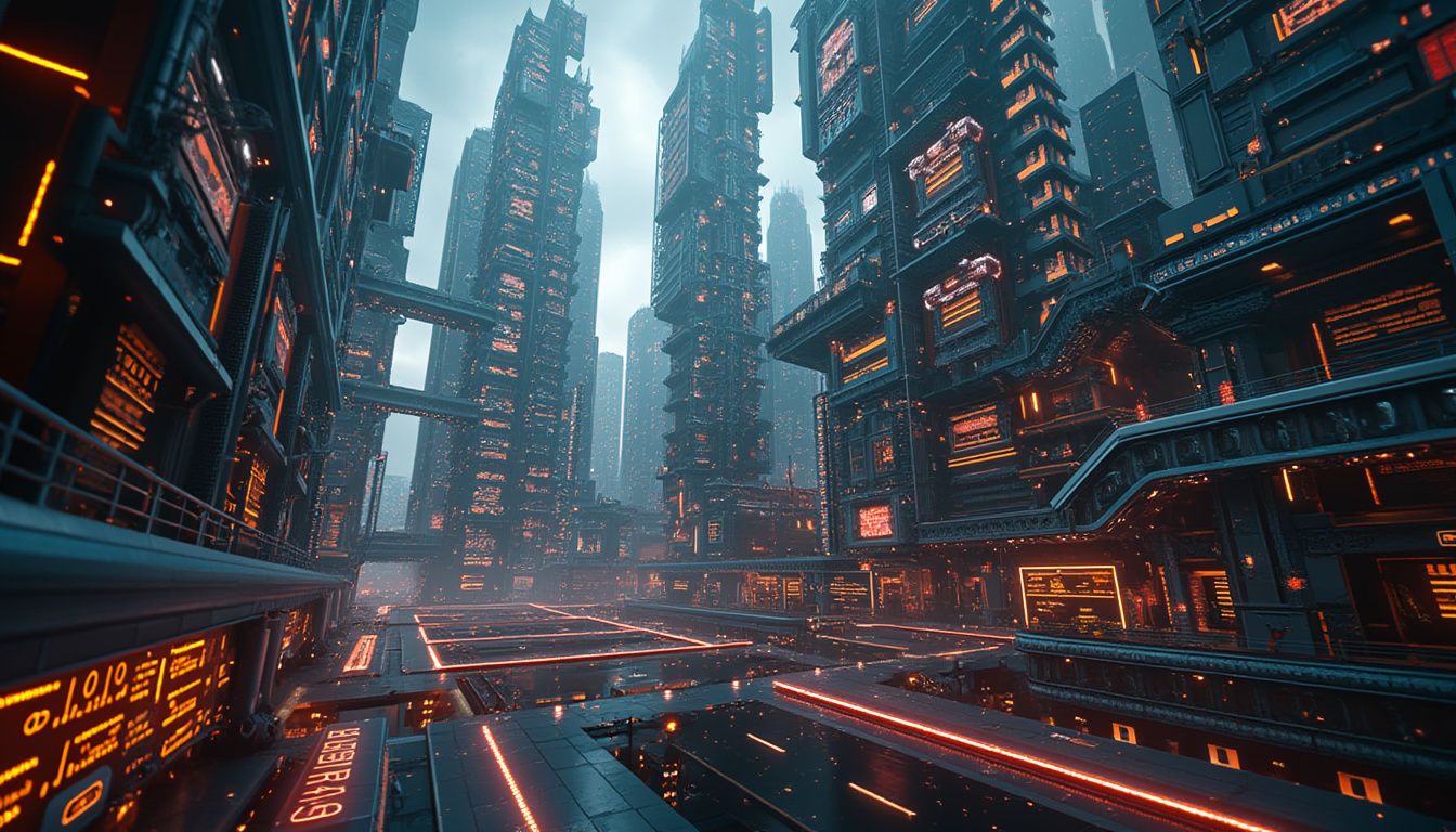 blockchain : représentation graphique d'une chaîne de blocs numériques