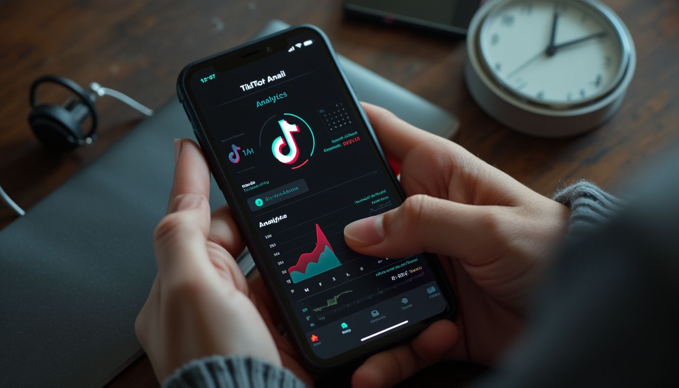 meilleurs moments pour poster sur TikTok : illustration montrant un calendrier et une horloge avec l'icône TikTok