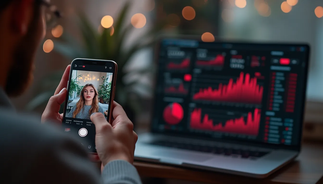 durée des vidéos tiktok : créateur analysant la durée de ses vidéos sur TikTok