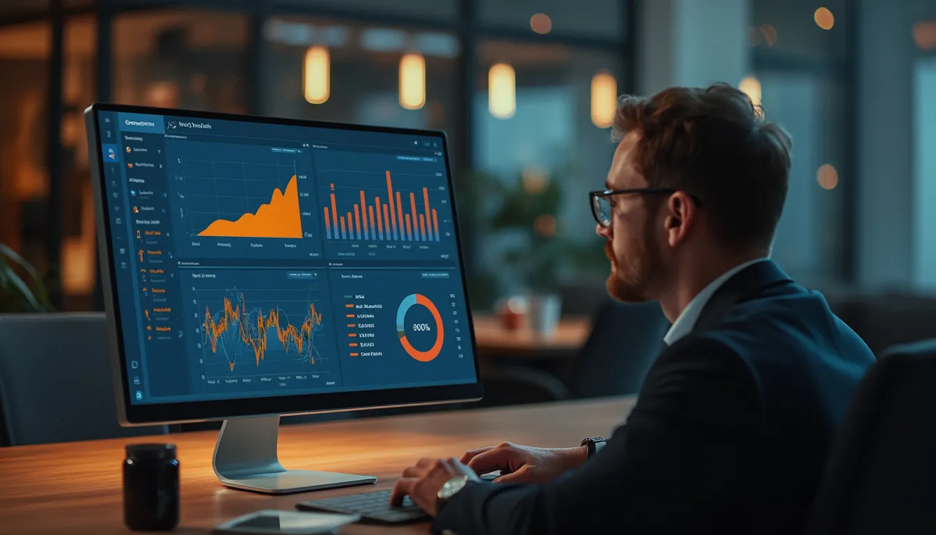 KPI Google Analytics : graphique de suivi des indicateurs de performance