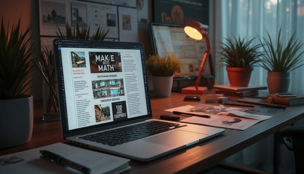 newsletters efficaces : illustration d'une newsletter moderne et attrayante sur un écran d'ordinateur