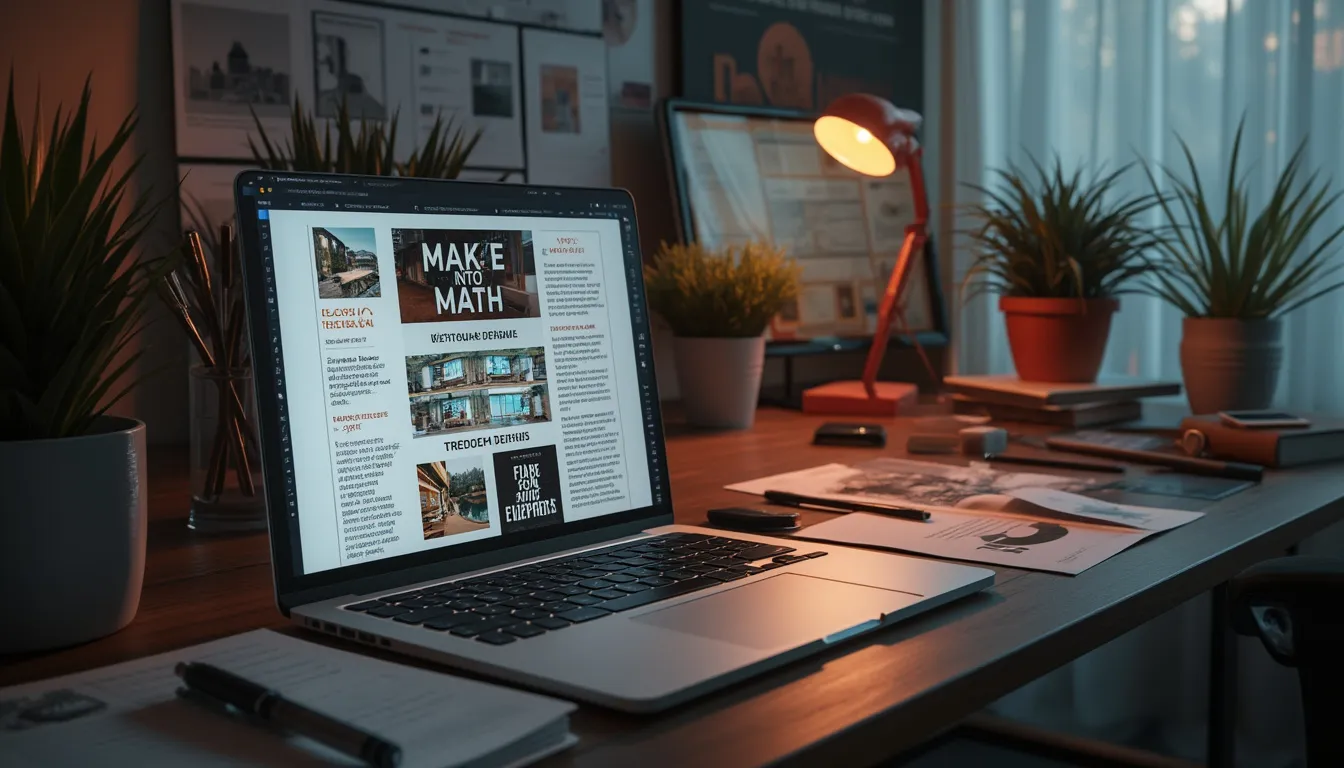 newsletters efficaces : illustration d'une newsletter moderne et attrayante sur un écran d'ordinateur