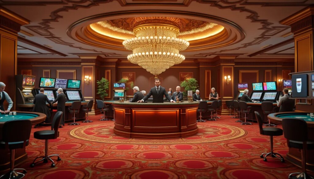 casino évasion : interlocuteur téléphonique prêt à aider un client