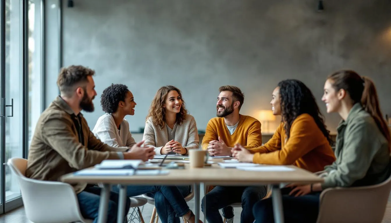 coaching bien-être en entreprise : séance de coaching en entreprise pour le bien-être des employés