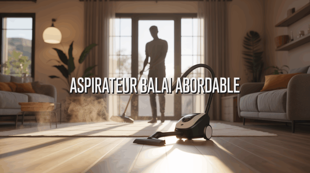 aspirateur balai abordable moderne