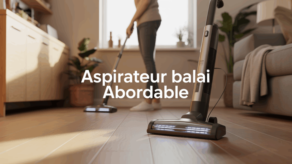 aspirateur balai sans fil ambiance lumineuse