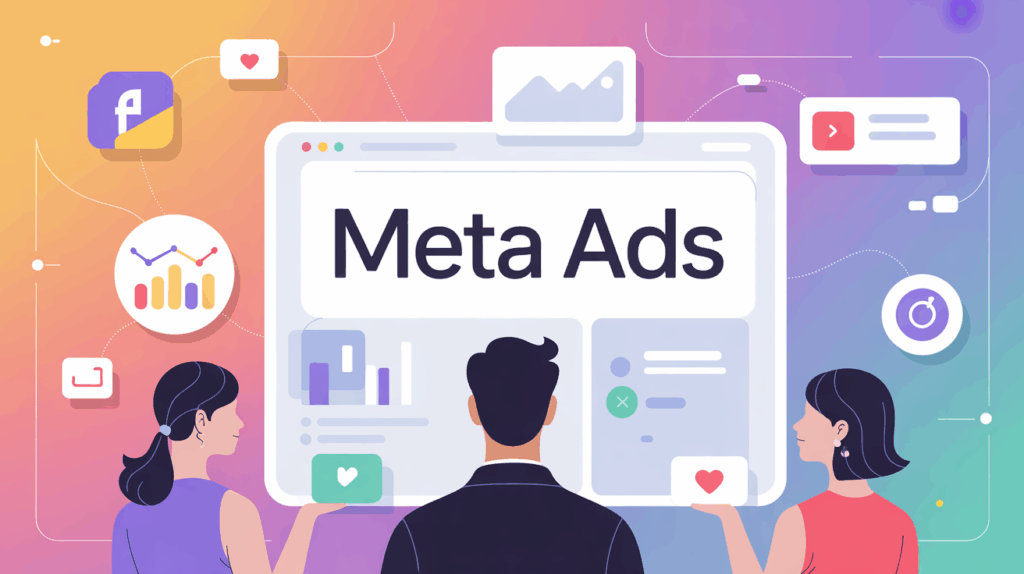 Image Meta Ads publicité digitale moderne