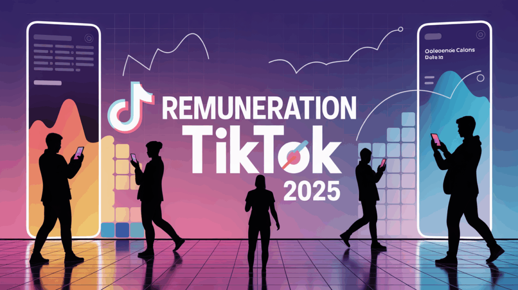 Remuneration TikTok 2025 scene creation contenu chiffres