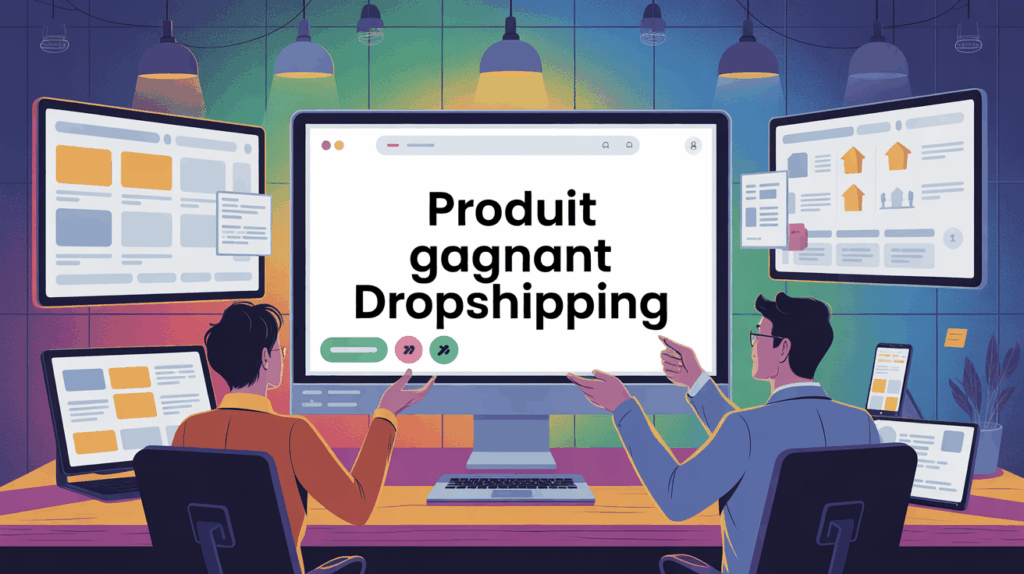 bureau digital dropshipping produit gagnant Minea IA
