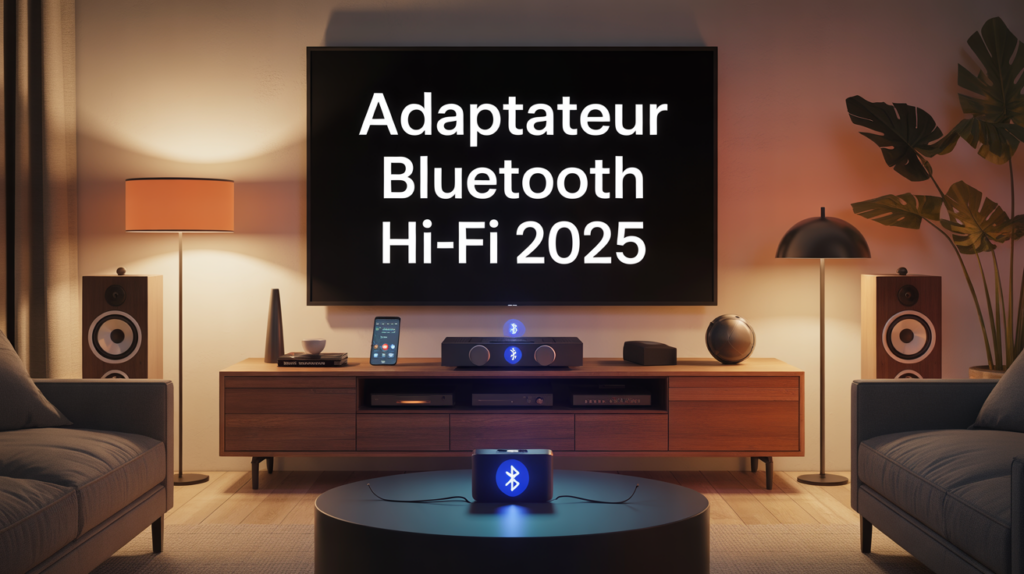 adaptateur bluetooth hi-fi 2025 salon moderne installation