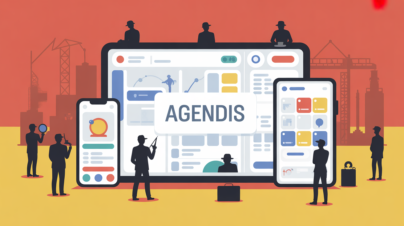 illustration application Agendis sur terminaux pour gestion planning SDIS