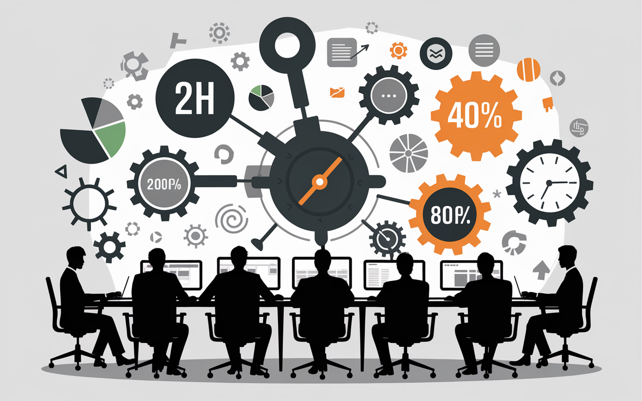 Centralisation SaaS fusion outils chiffre équipe