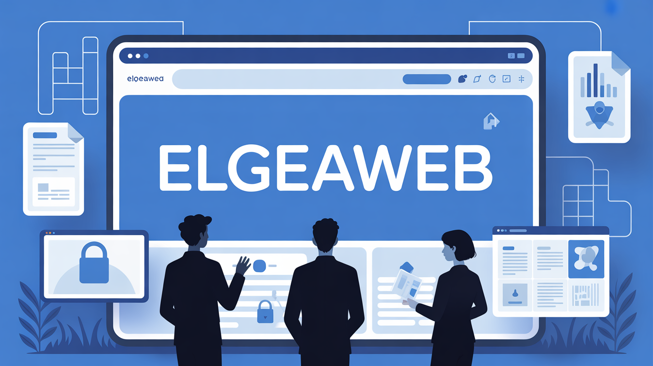Interface Elgeaweb moderne gestion administrative et securite