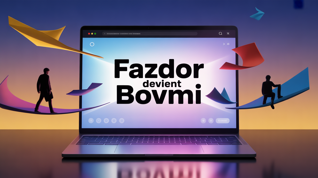 Ordinateur streaming Fazdor devient Bovmi silhouettes