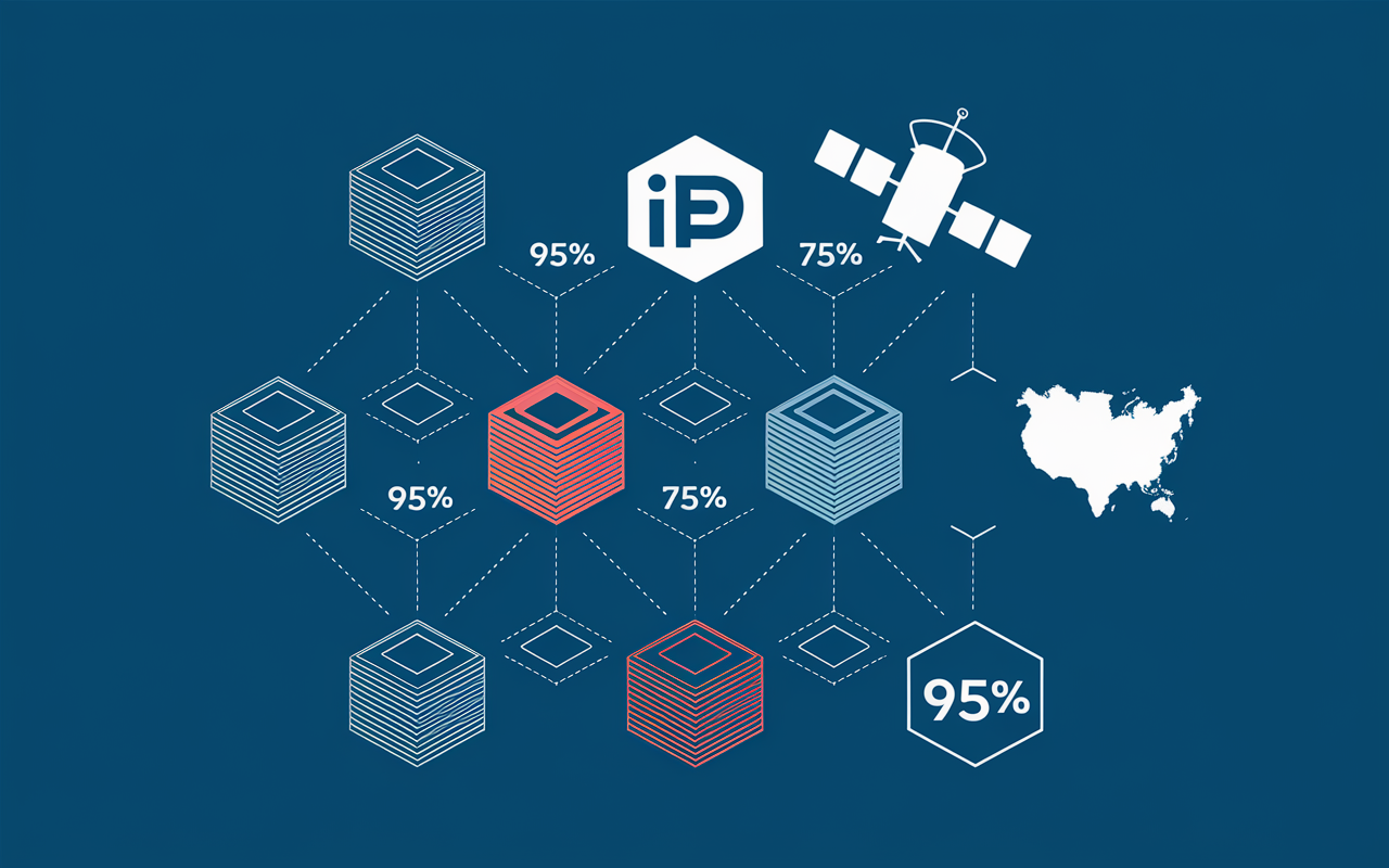 Schema fonctionnement geolocalisation IP fiabilite