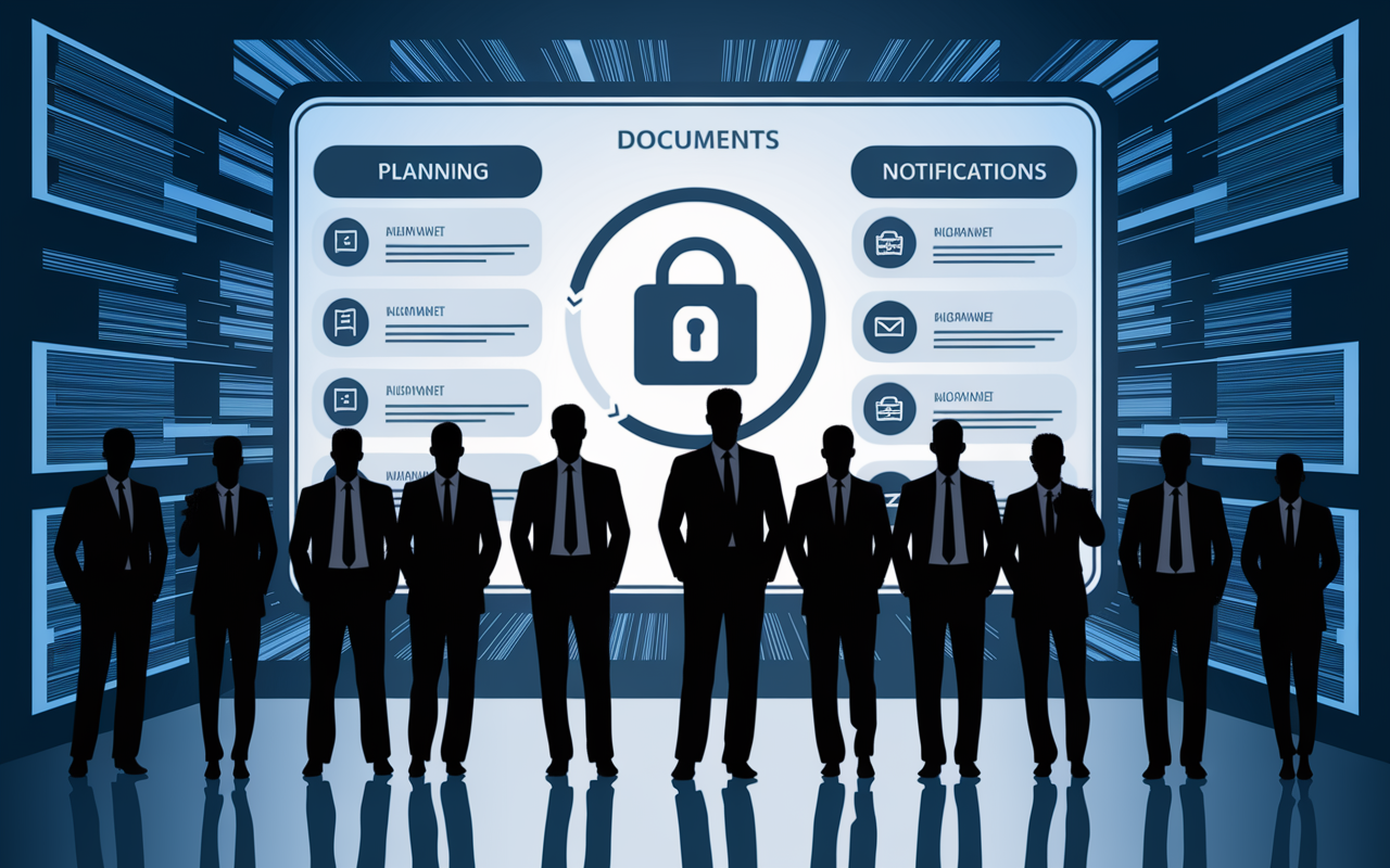 Vue centralisée planning RH MonEspaceSecuritas