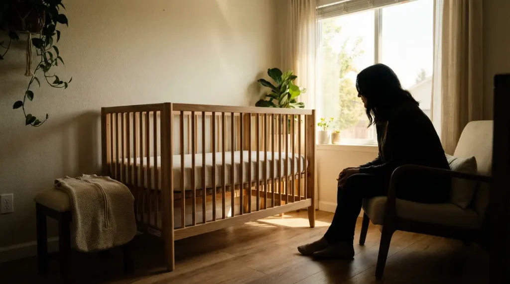 berceau bebe moderne securise atmosphere paisible