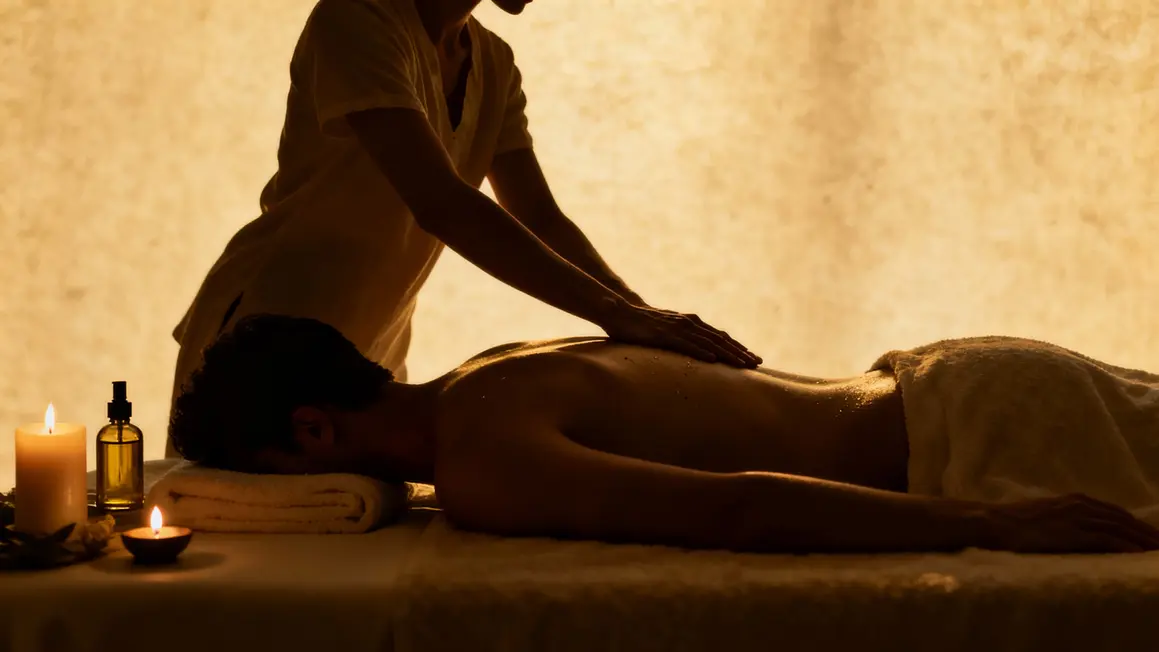 Massage tantrique relaxation enveloppante atmosphère zen