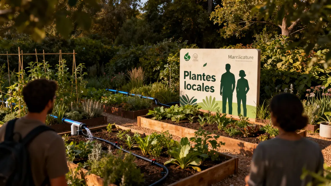 jardinier paysagiste plantes locales permaculture