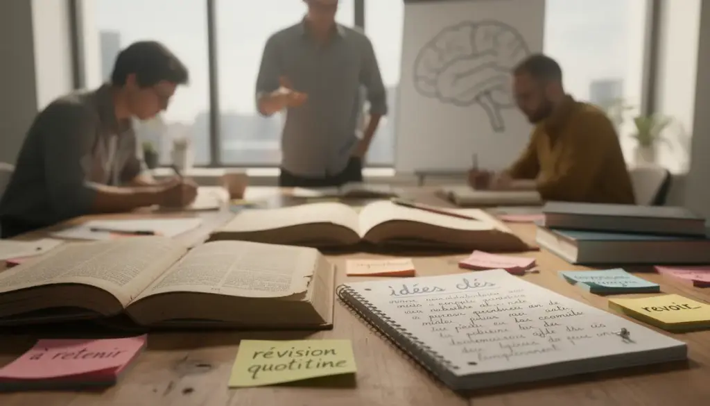 bureau studieux apprentissage mémoire