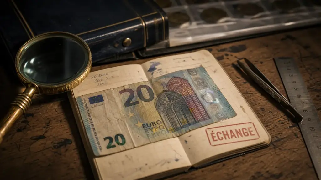 Billet de banque France en euros abîmés : identification et échange sans erreur