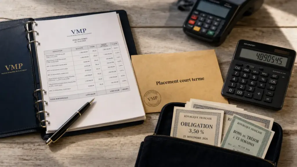 Valeur mobiliere de placement pour optimiser la trésorerie à court terme
