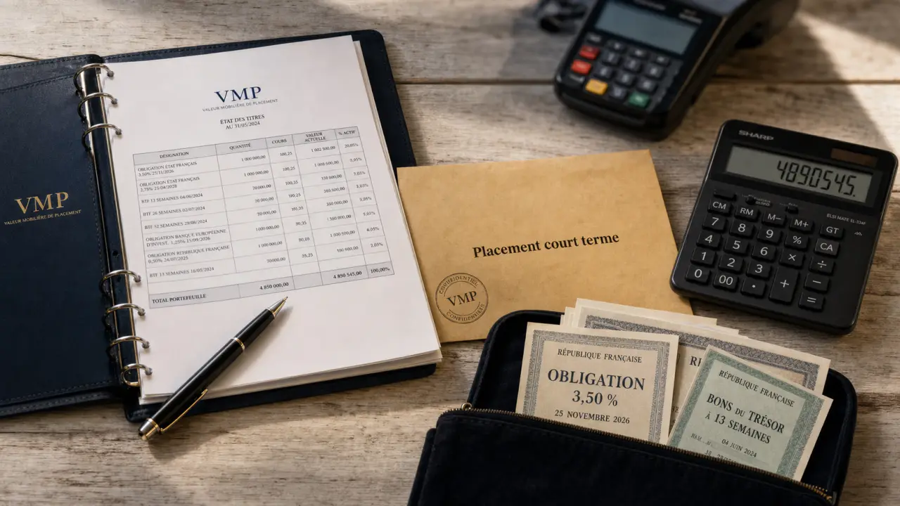 Valeur mobiliere de placement pour optimiser la trésorerie à court terme