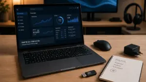 Ordinateur portable pour travailler : 16 Go RAM, SSD, autonomie
