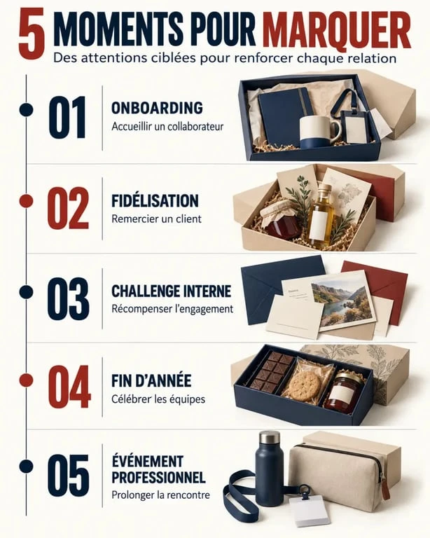 Cadeau entreprise original adapté à chaque destinataire et occasion