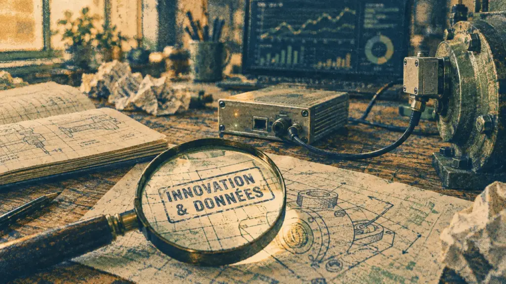Innovation technologique : données industrielles et capteur IIoT sur site